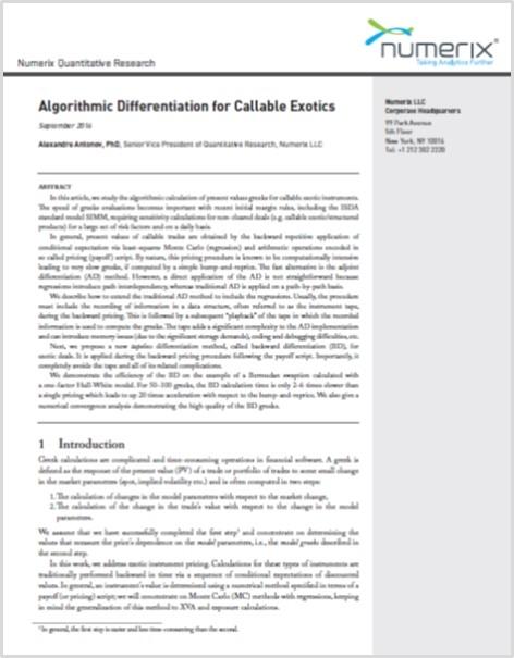 Algorithmic Differentiation for Callable Exotics