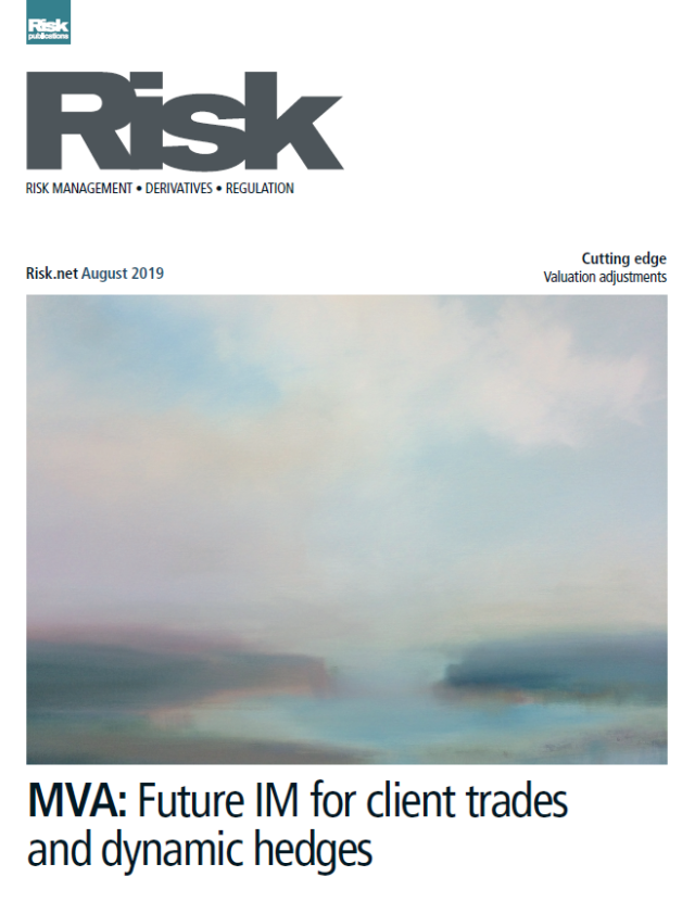 Risk Magazine Cutting Edge Article | MVA Future IM for Client Trades and Dynamic Hedges